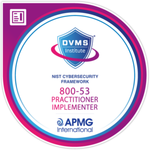 NIST Cybersecurity Framework 800-53 Practitioner Certification Training