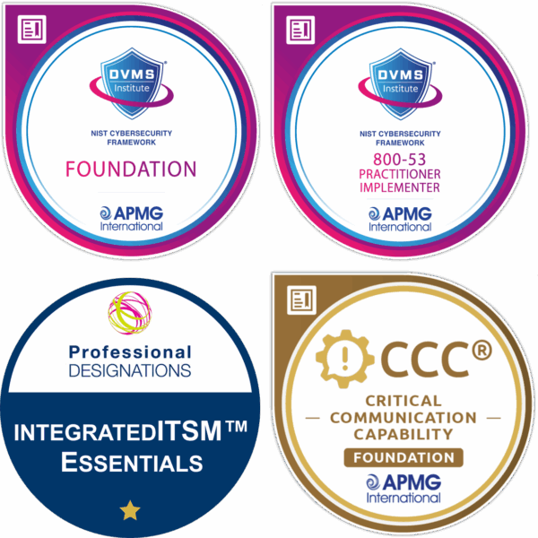 DVMS NIST- CSF Practitioner Certification Training Bundle